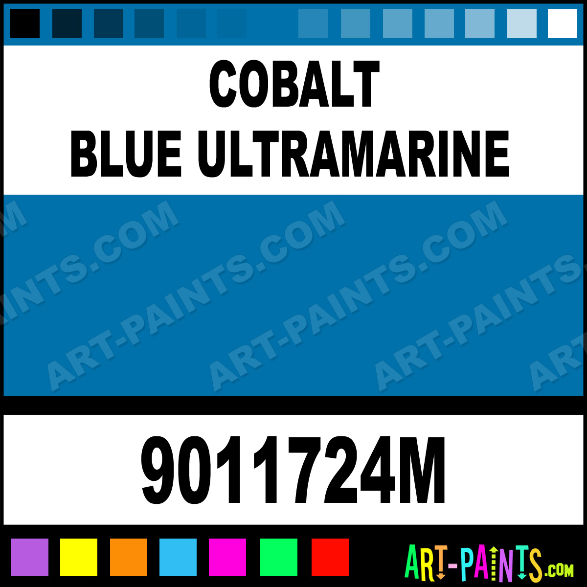 cobalt blue and ultramarine blue