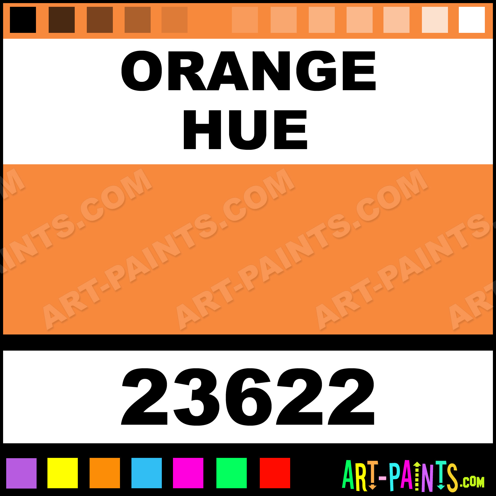 Orange Acrylic Paint 4 – Create A Craft, LLC