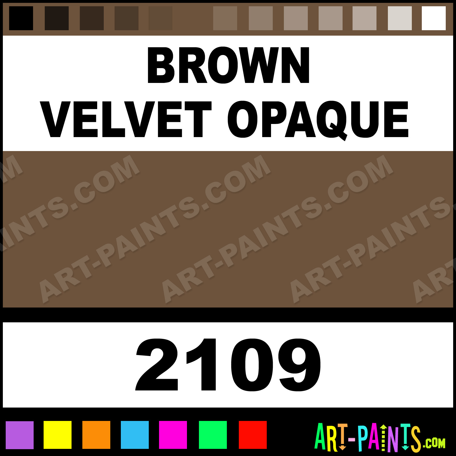 Brown Velvet Opaque Ceramcoat Acrylic Paints - 2109 - Brown Velvet Opaque  Paint, Brown Velvet Opaque Color, Delta Ceramcoat Paint, 6C523B 