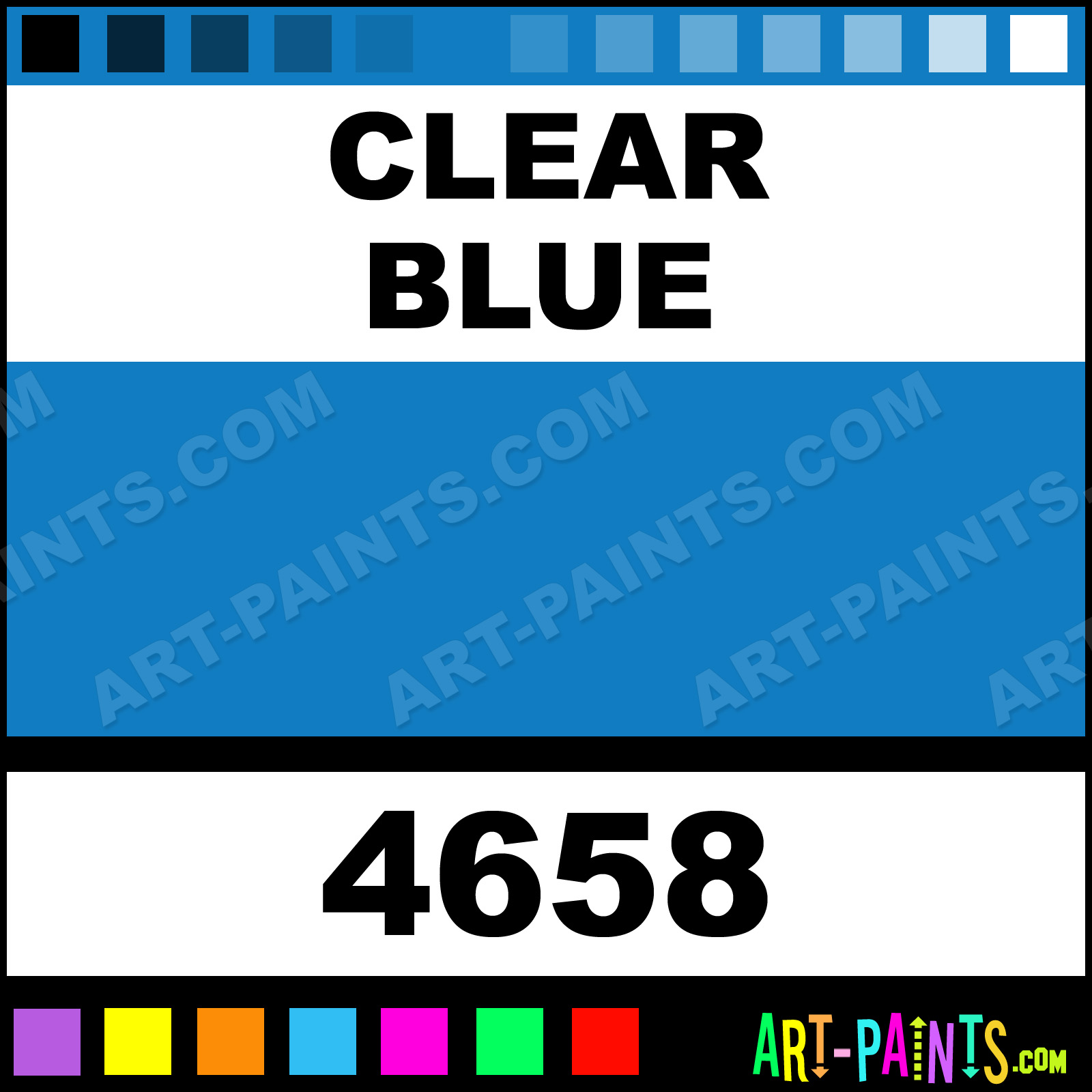 bright blue color code