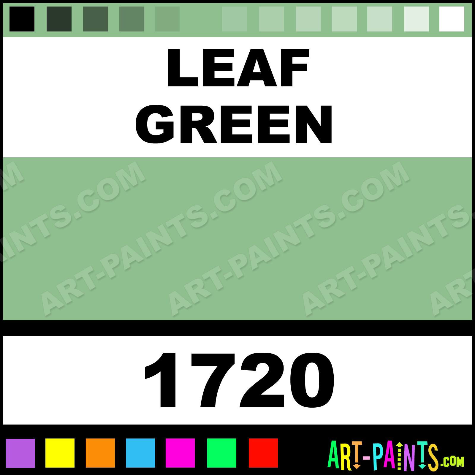Leaf Green Prism Acrylic Paints - 1720 - Leaf Green Paint, Leaf