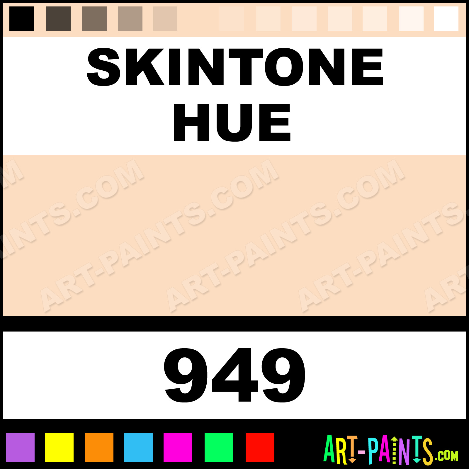 Skintone Folk Art Acrylic Paints - 949 - Skintone Paint, Skintone