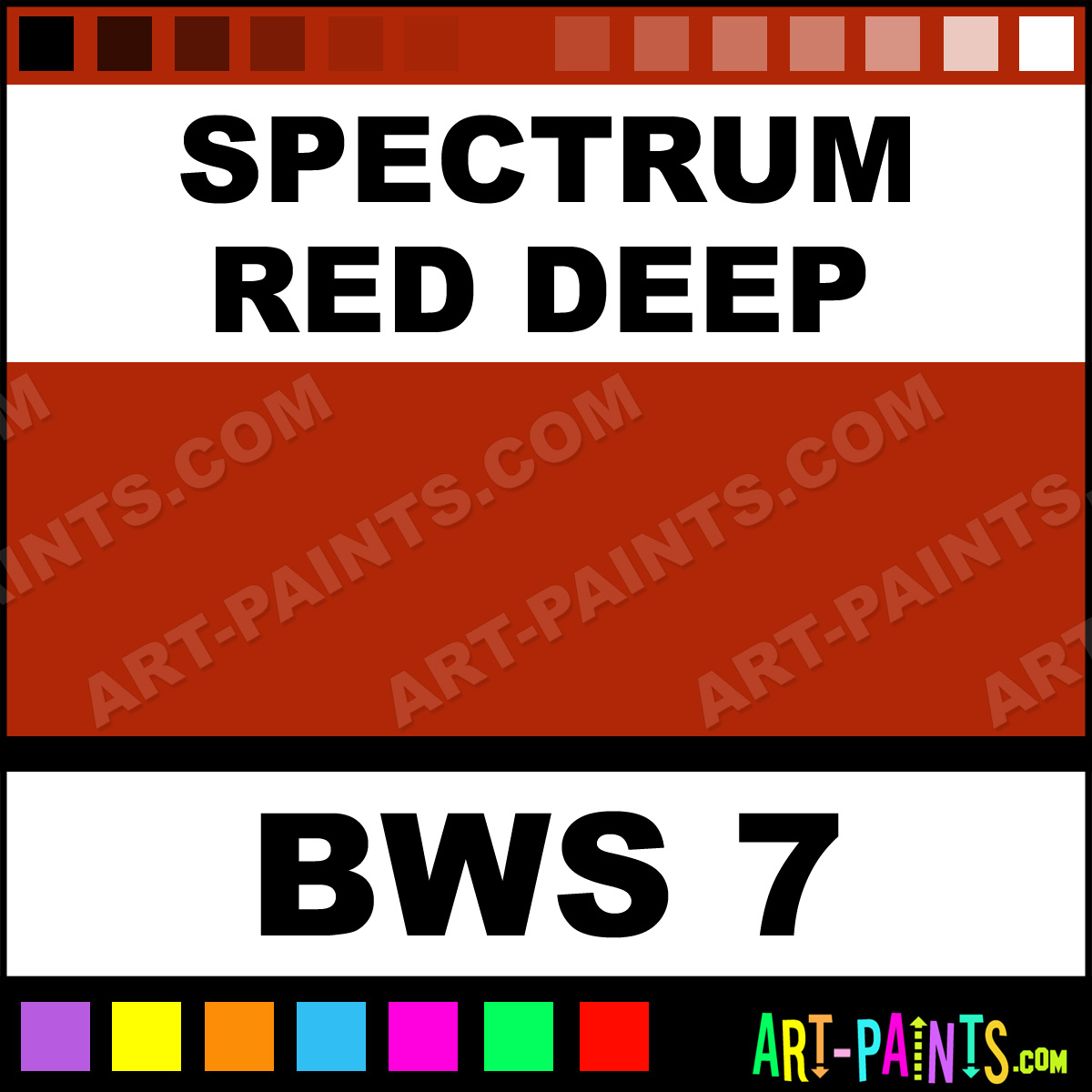 spectra red paint
