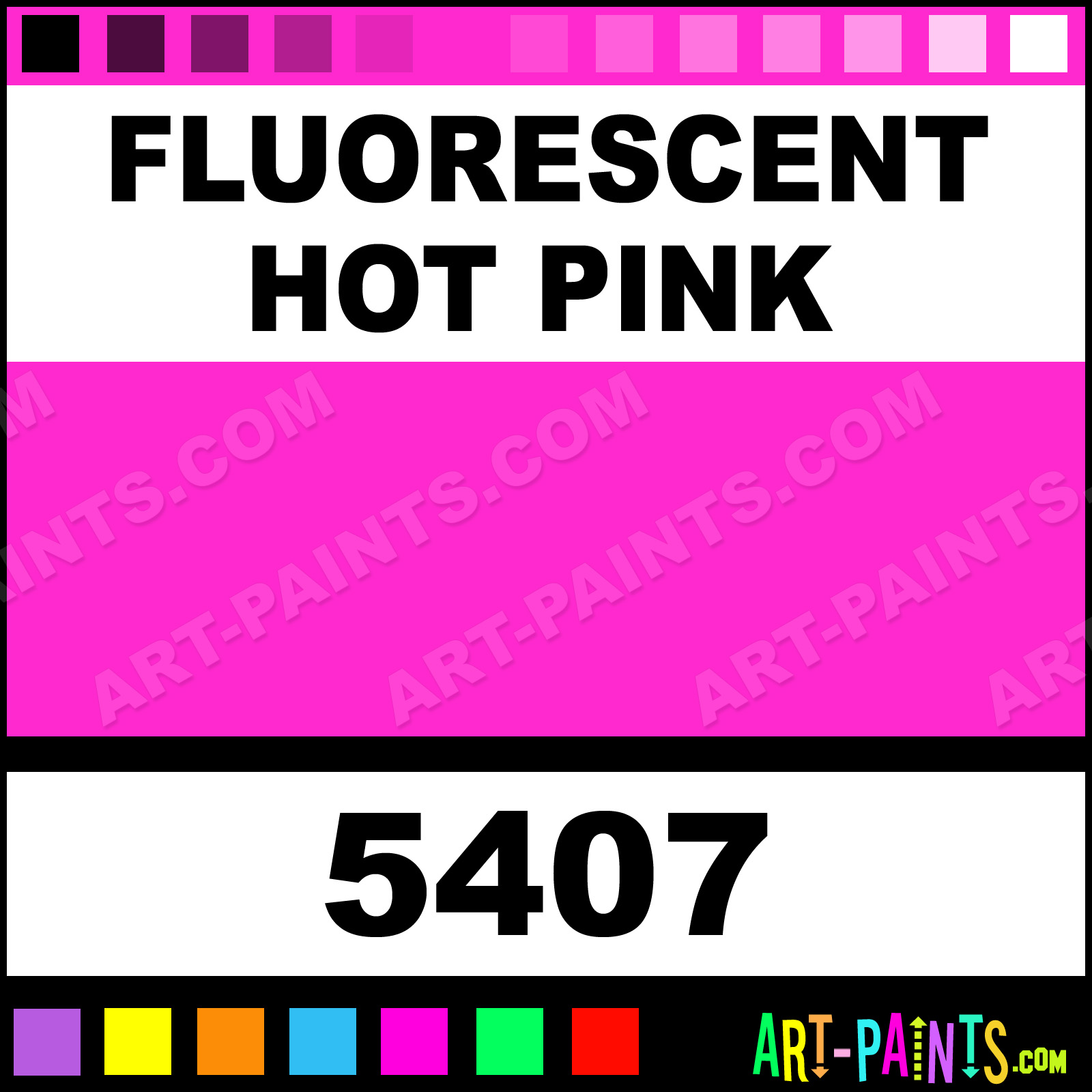 Createx Airbrush Colors Fluorescent Hot Pink 5407
