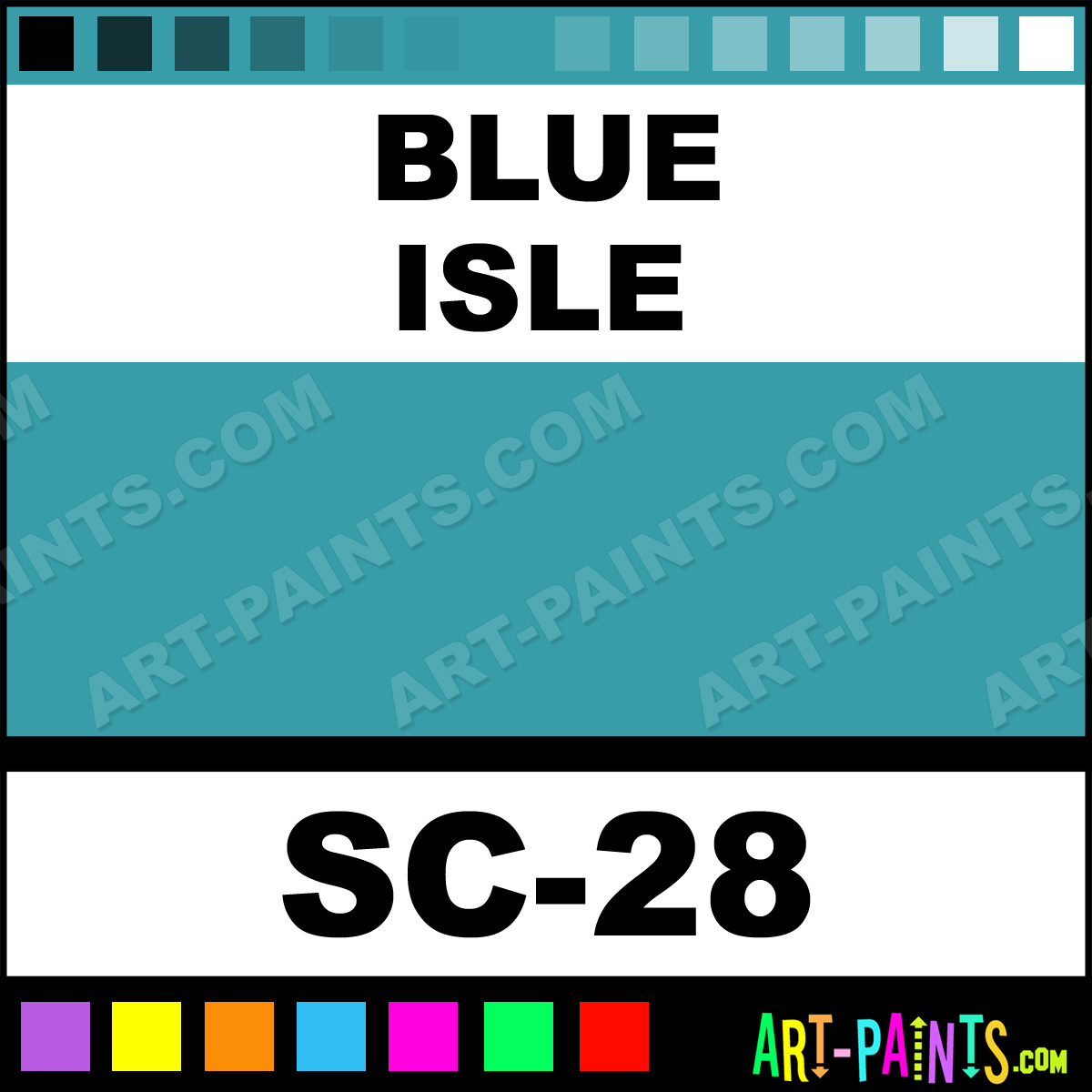 Blue Isle SC28 Stroke & Coat® (Mayco) – Alabama Art Supply