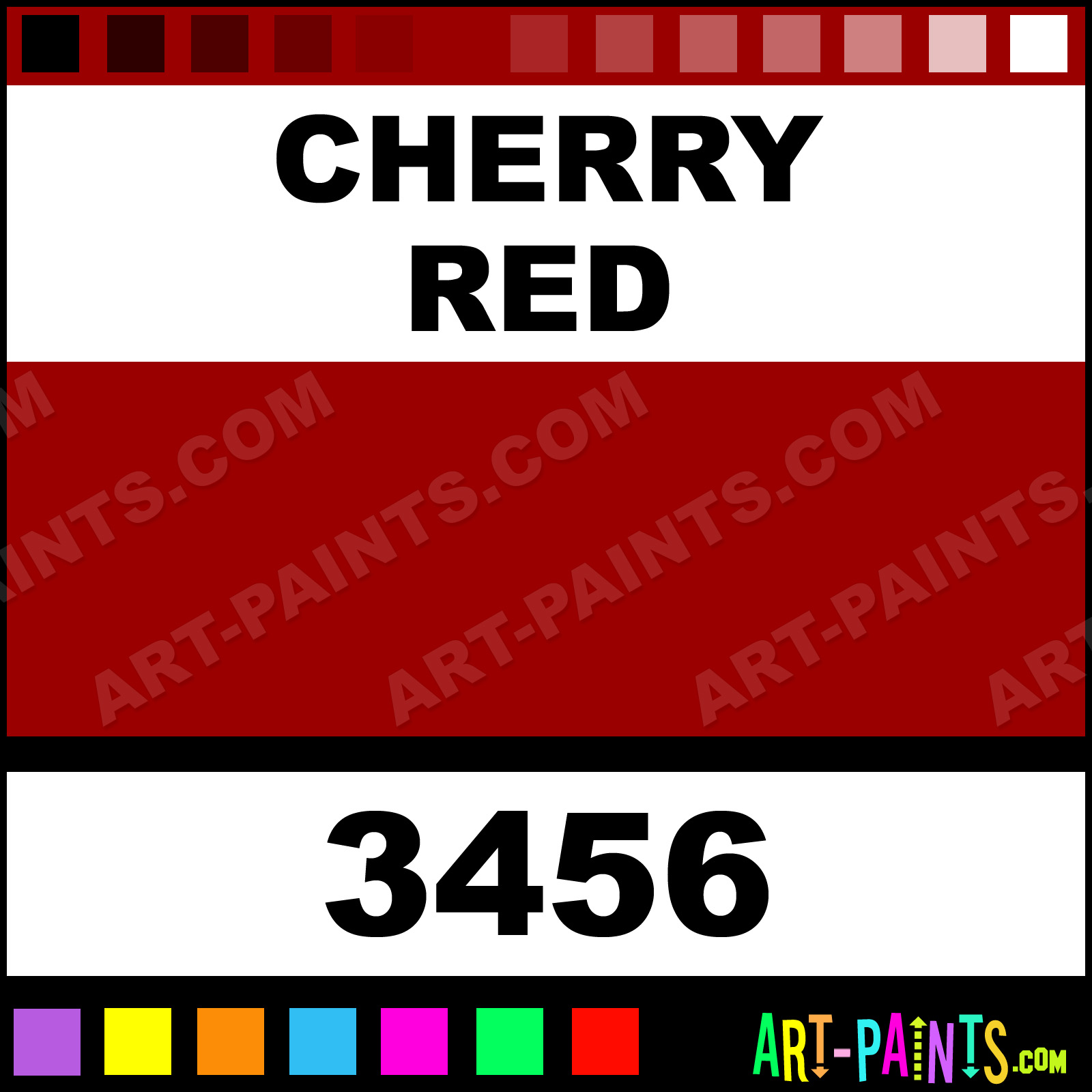 Krylon Cherry Red / #790604 Esquema de código de cores Hex, Paletes e Tintas