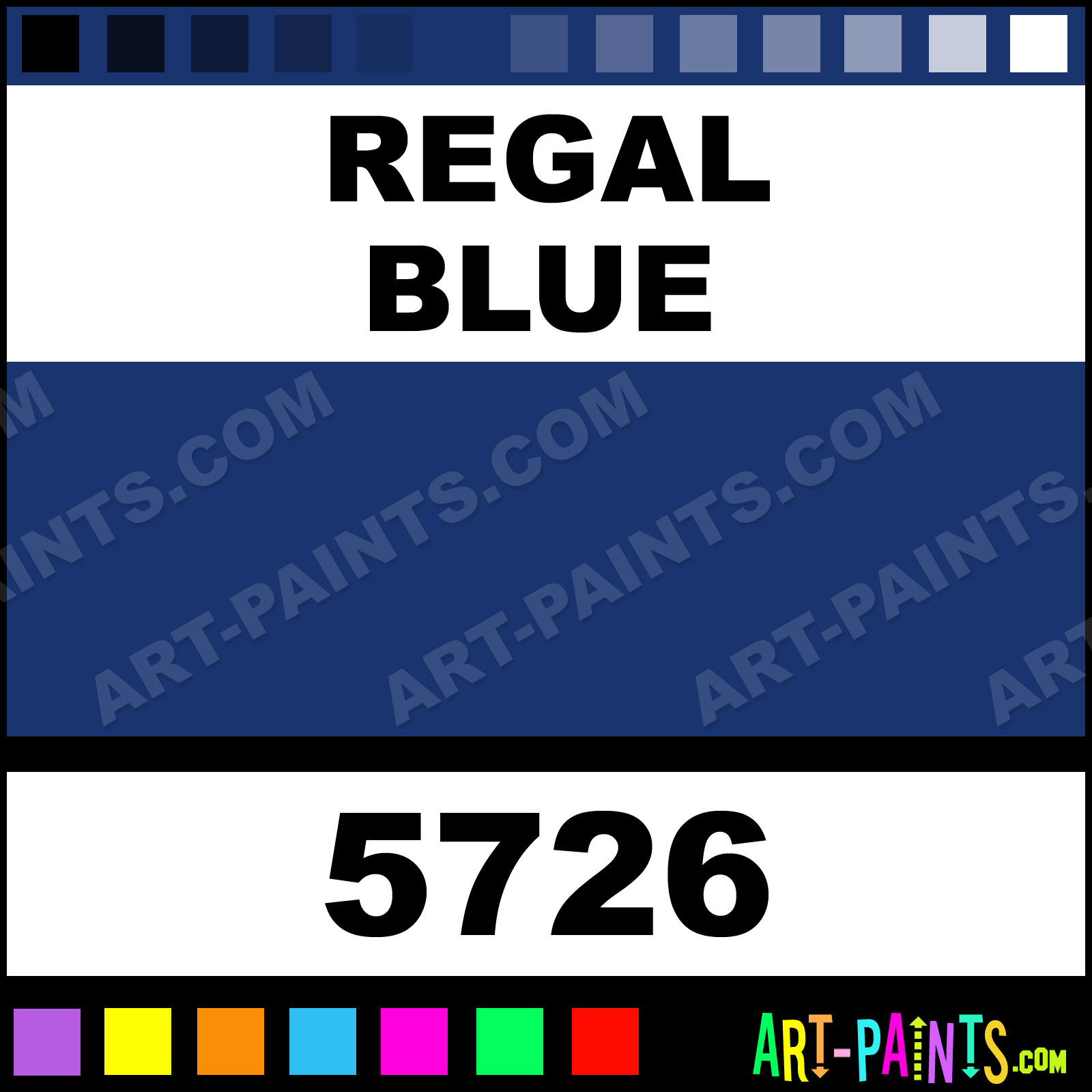Vtg Krylon Regal Blue Spray Paint Can 1901 13oz Rust Magic Borden 66% Full  Clean