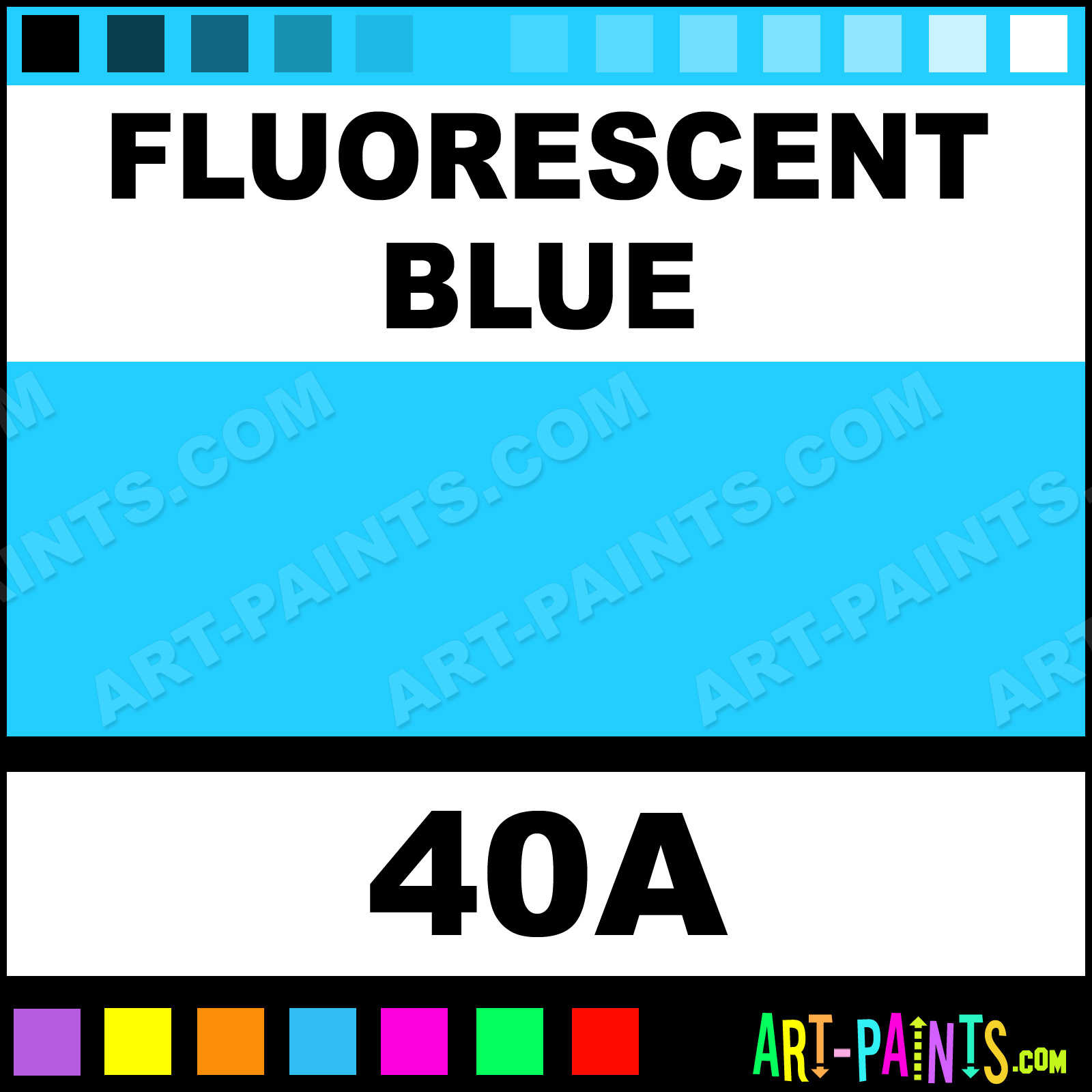 Dye-na-Flow Azure Blue - Textiellab-040