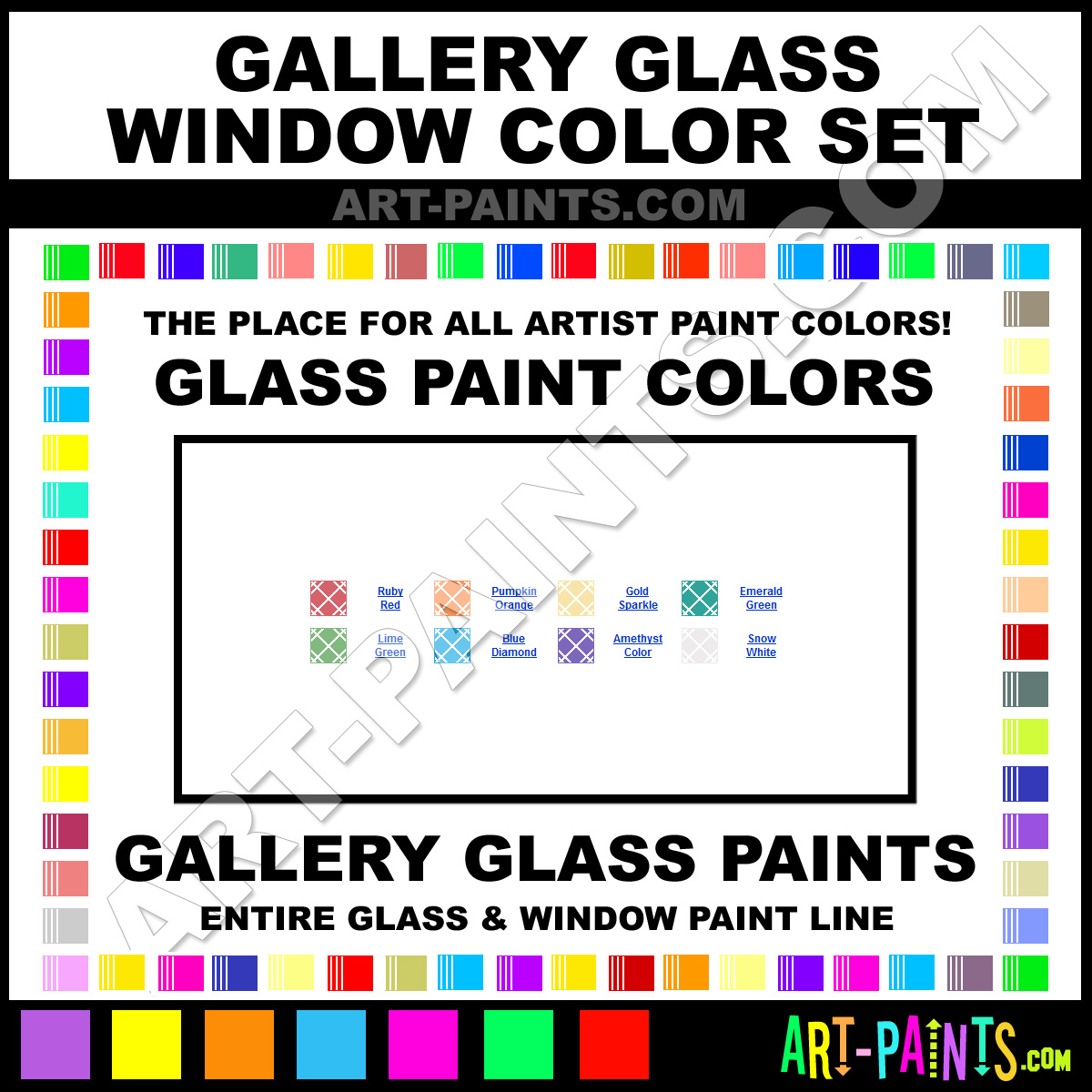 Gallery Glass Window Color Set