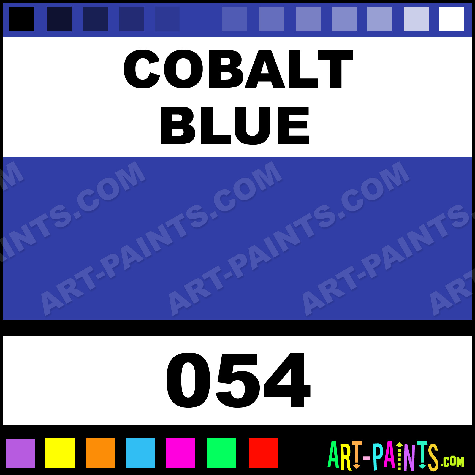 pearl cobalt blue paint