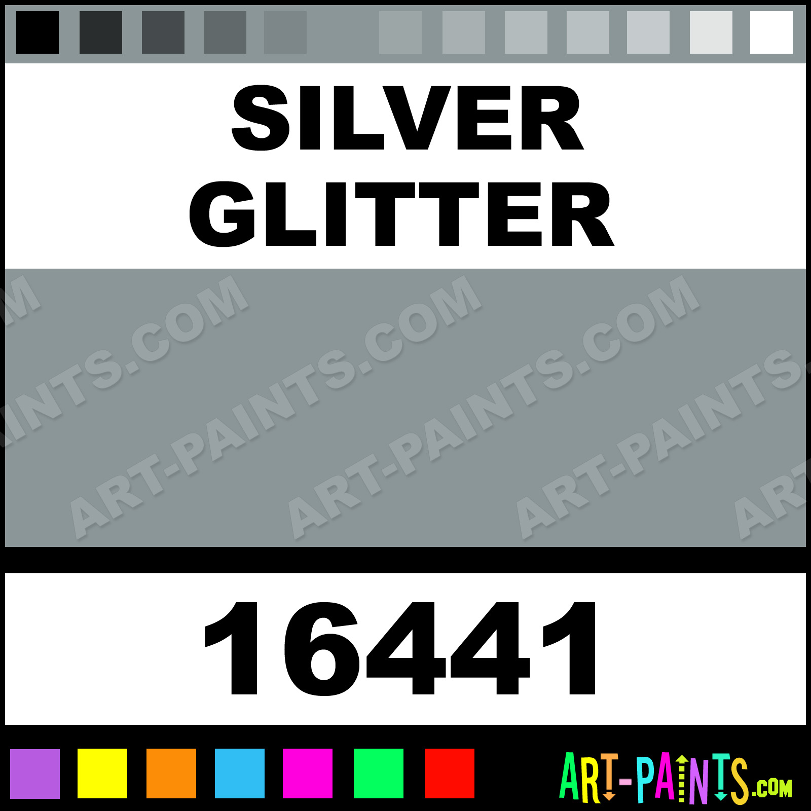 Silver Glitter Window Colors Stained Glass Window Paints 16441 Silver Glitter Paint Silver 