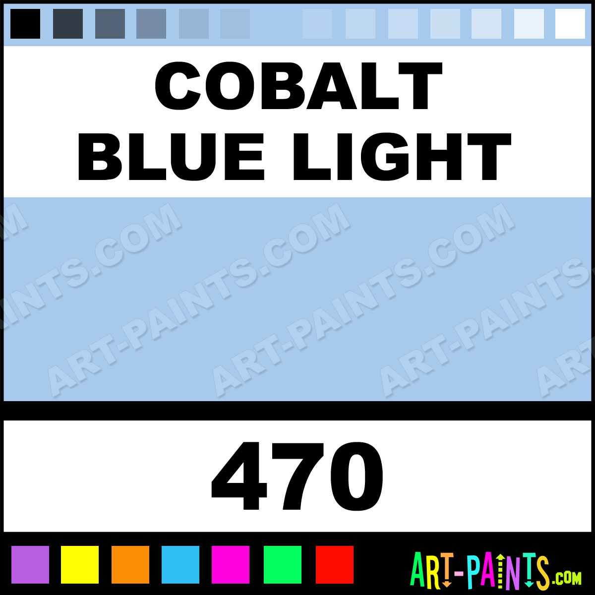 light cobalt blue color