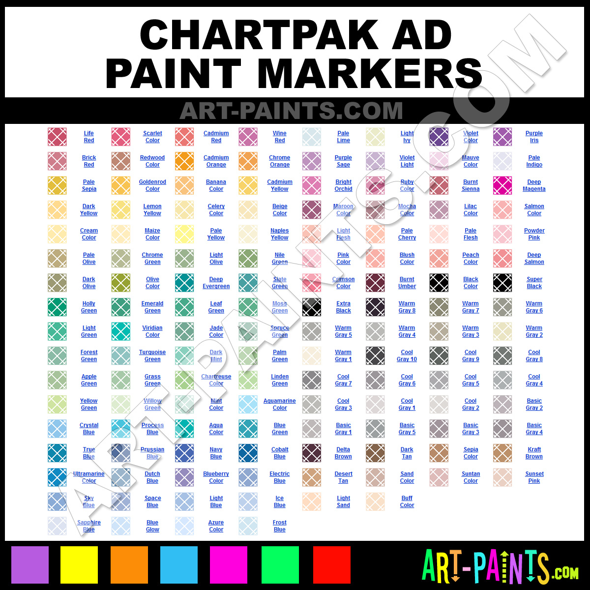 Chartpak Cream Ad Marker