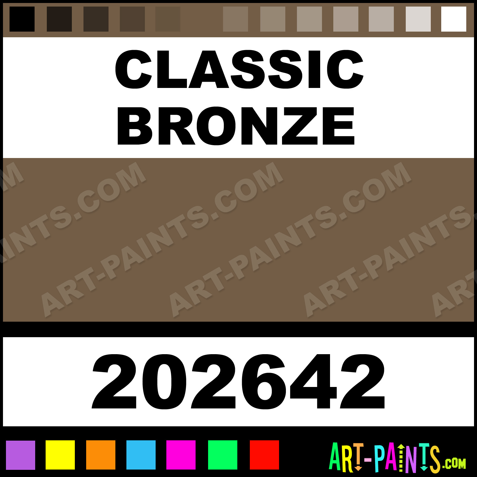 American Accents 202642 Designer Metallic Spray, 12 oz, Classic Bronze