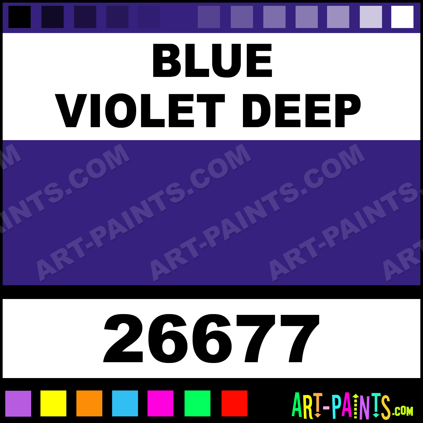 dark blue violet color