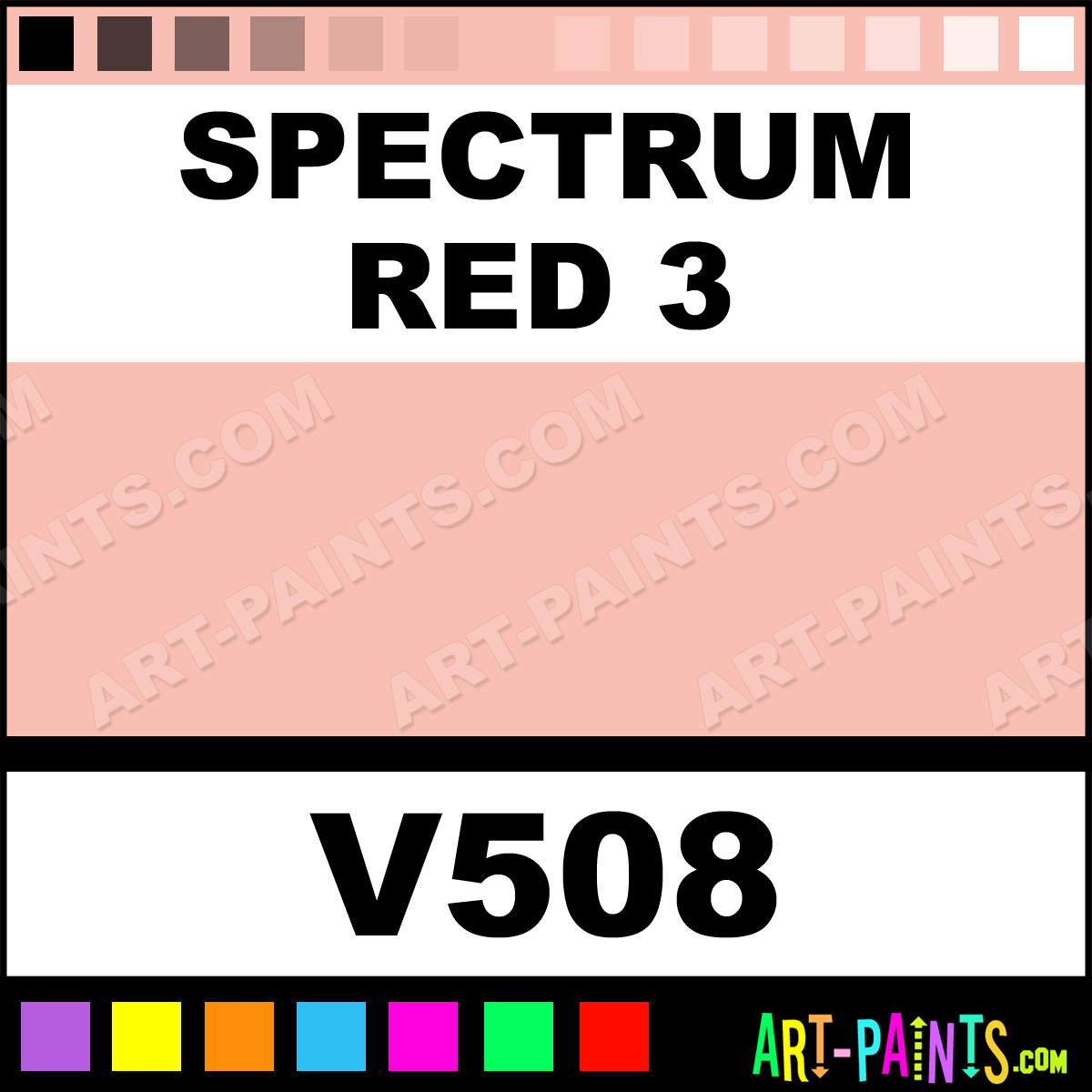 spectra red paint
