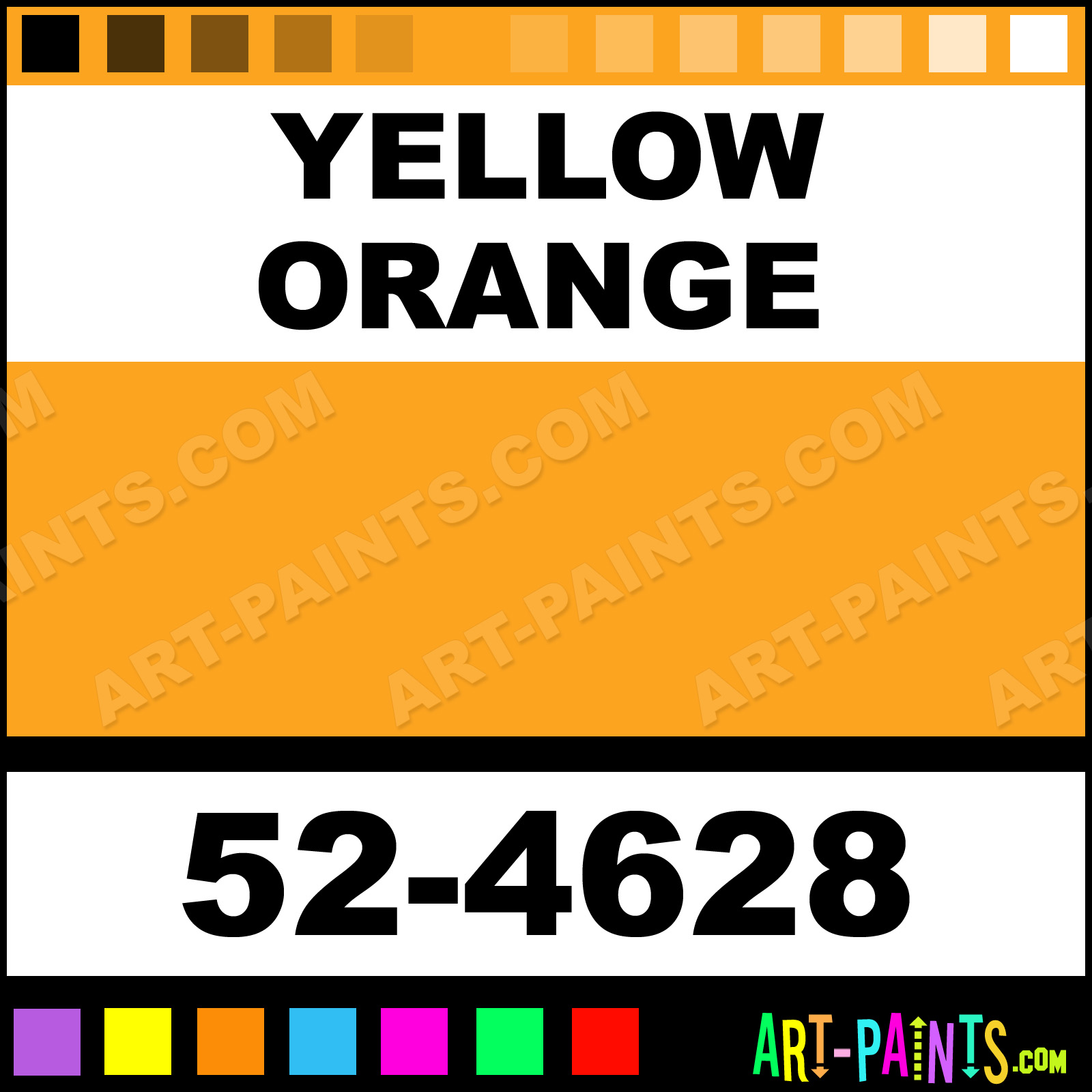 yellow orange crayola crayon